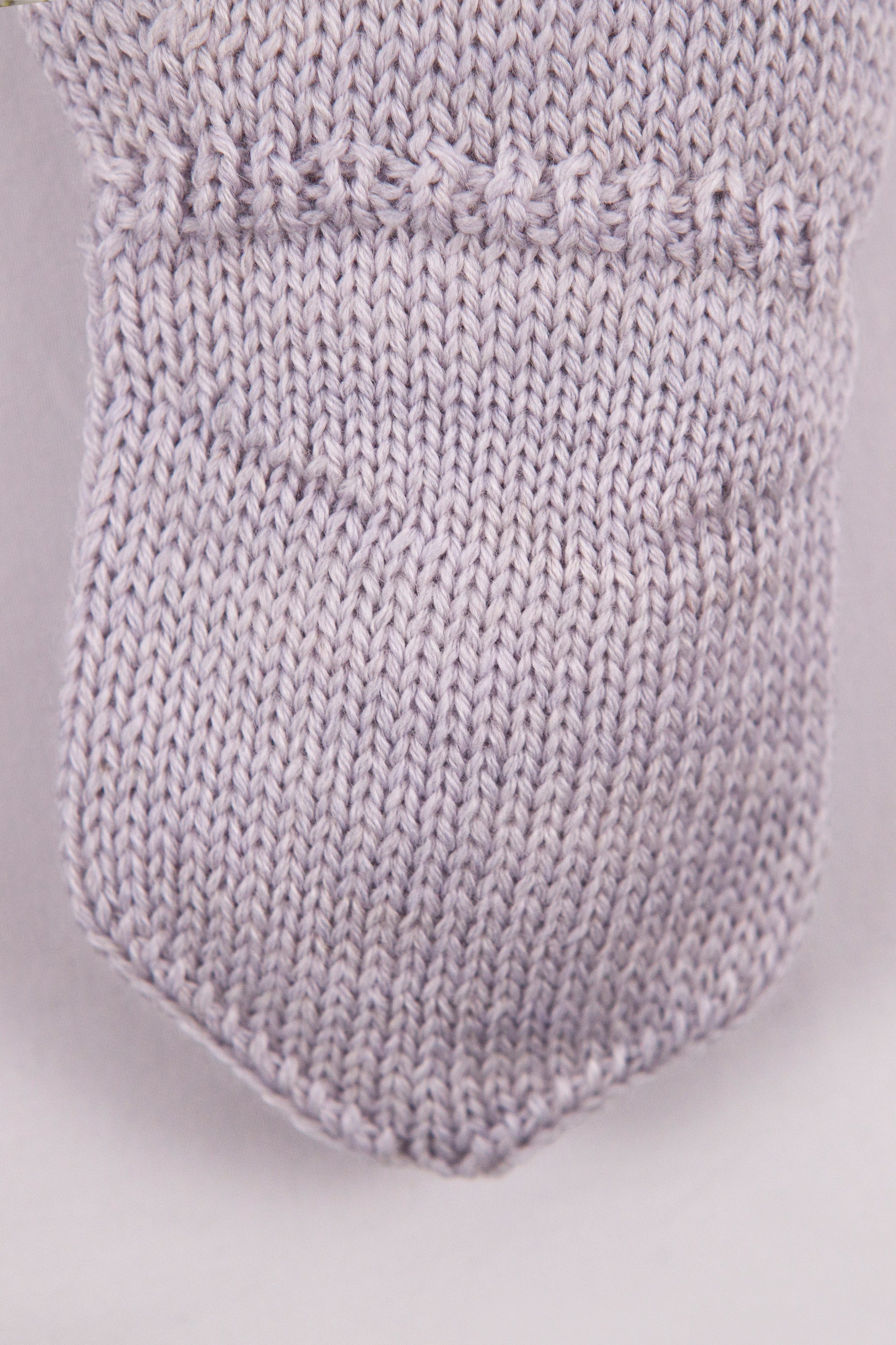 Grey Merino Wool Baby Footed Pants