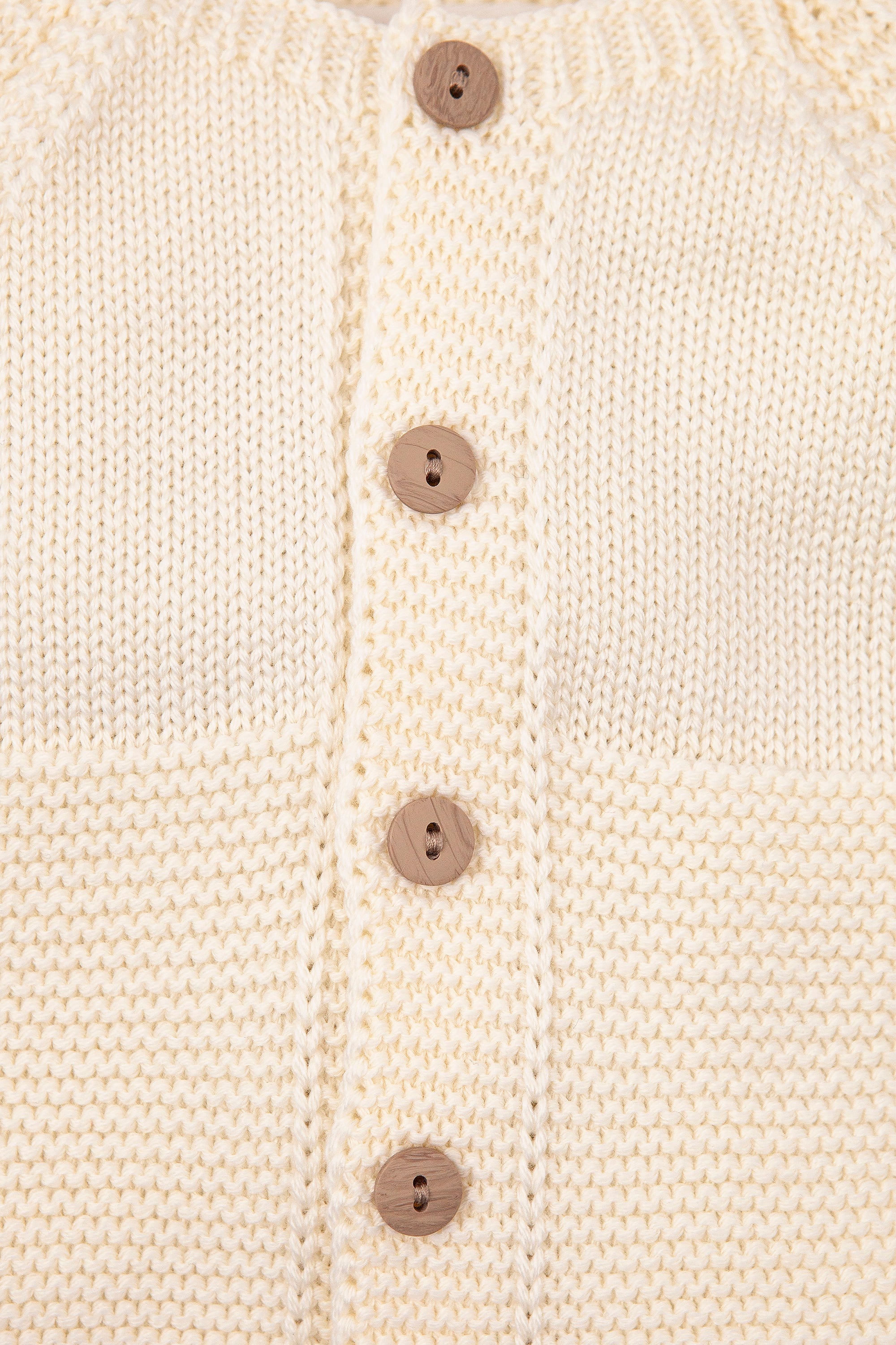Cream Merino Wool Baby Cardigans