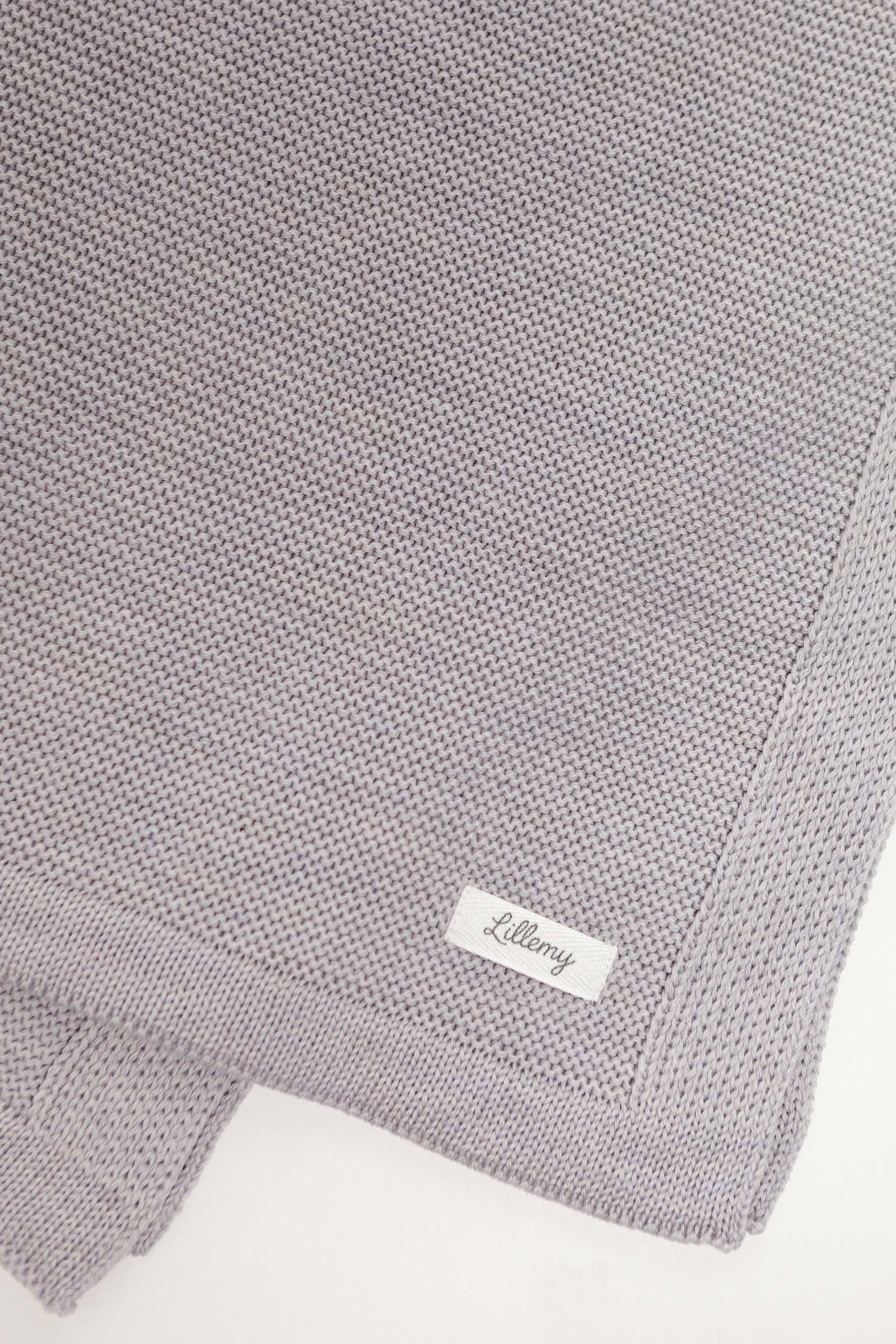 Grey Merino Wool  Classic Blanket