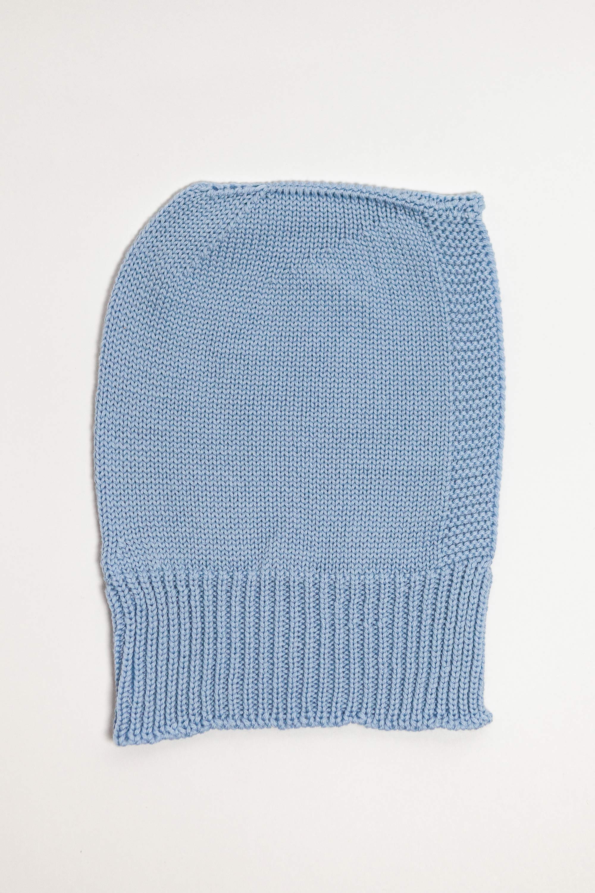 Blue Merino Wool Baby Balaclava