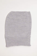 Grey Merino Wool Baby Balaclava