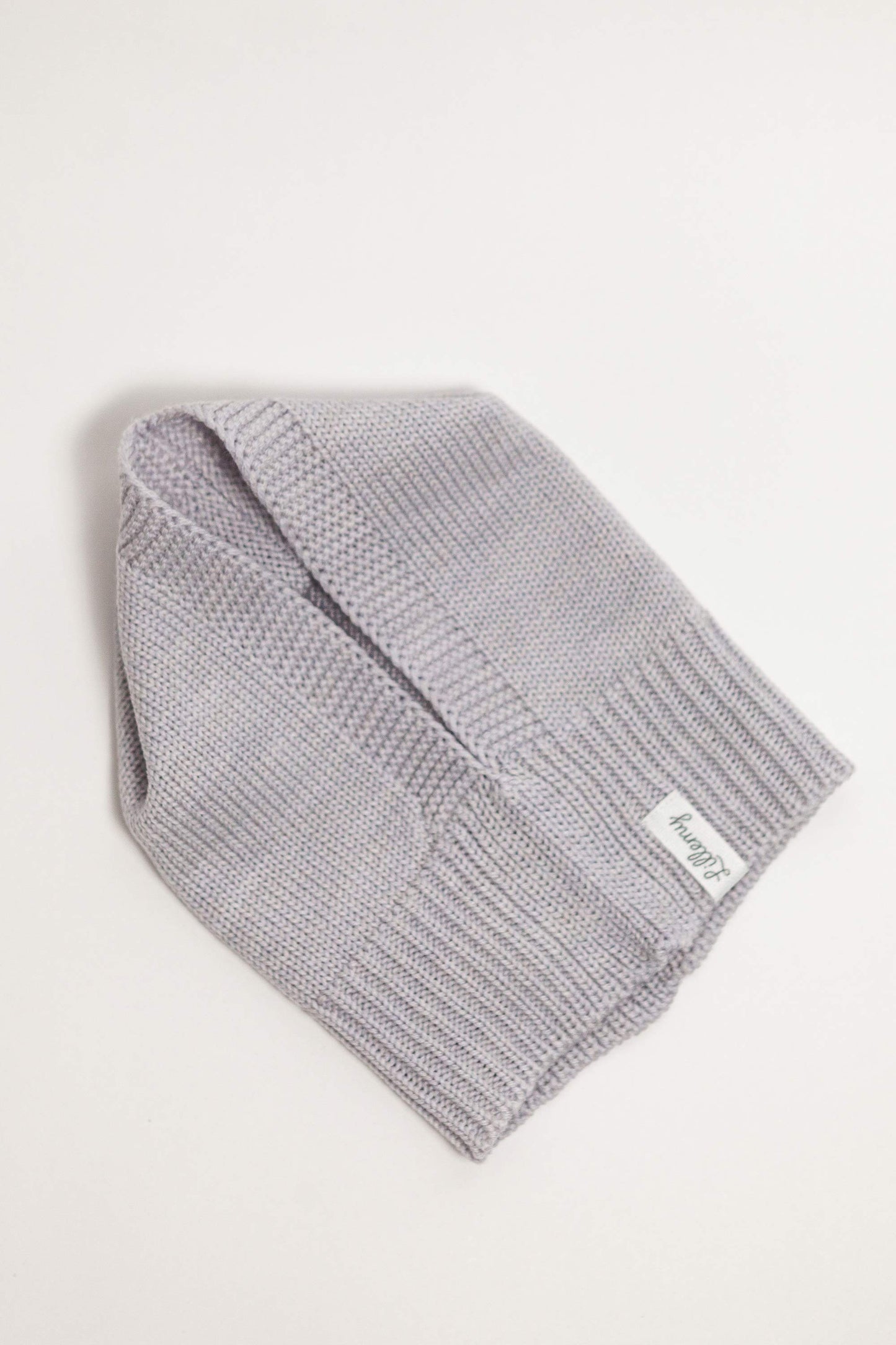 Grey Merino Wool Baby Balaclava