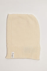 Cream Merino Wool Baby Balaclava