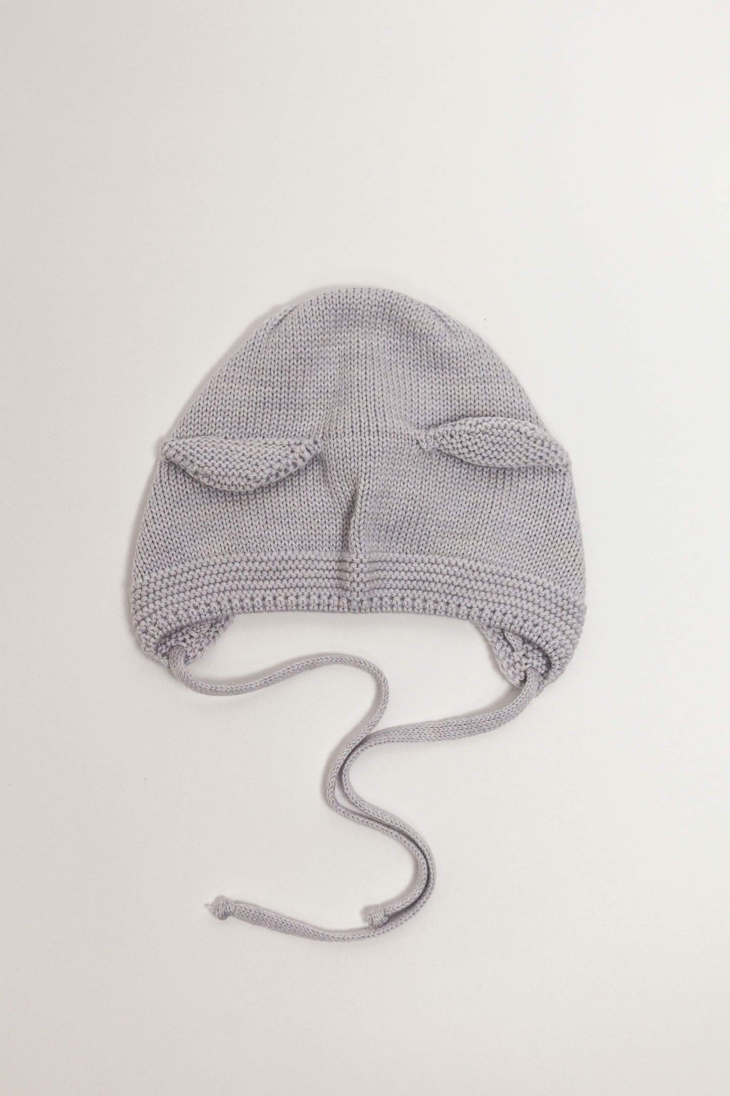 Grey Merino Wool Bonet