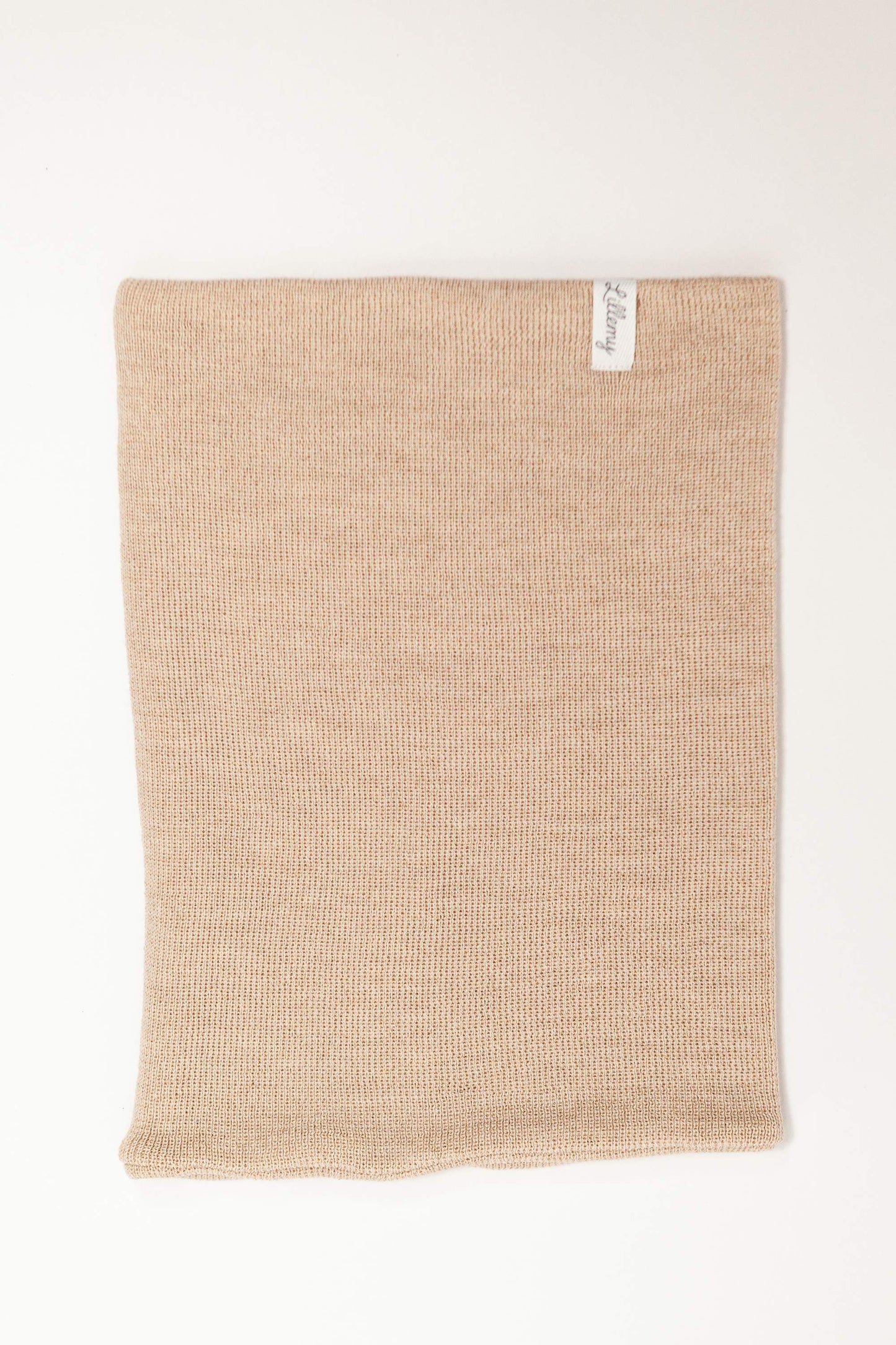 Beige Merino Wool Kids Snood