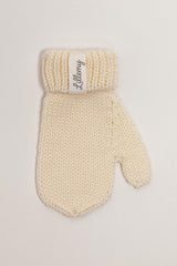 Baby & Kids Merino Wool Mittens - Cream