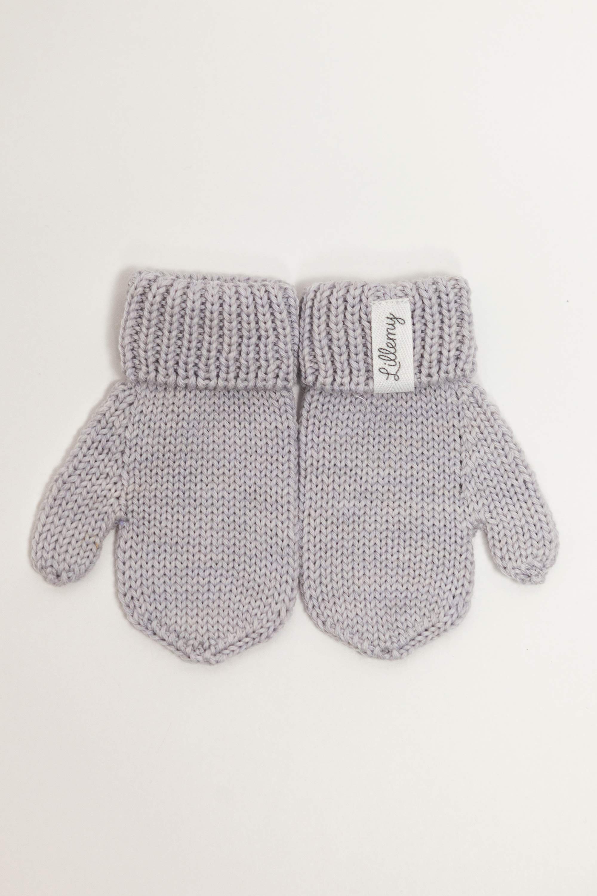 Baby & Kids Merino Wool Mittens - Grey
