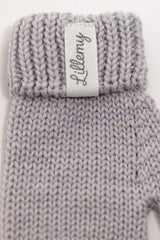 Baby & Kids Merino Wool Mittens - Grey