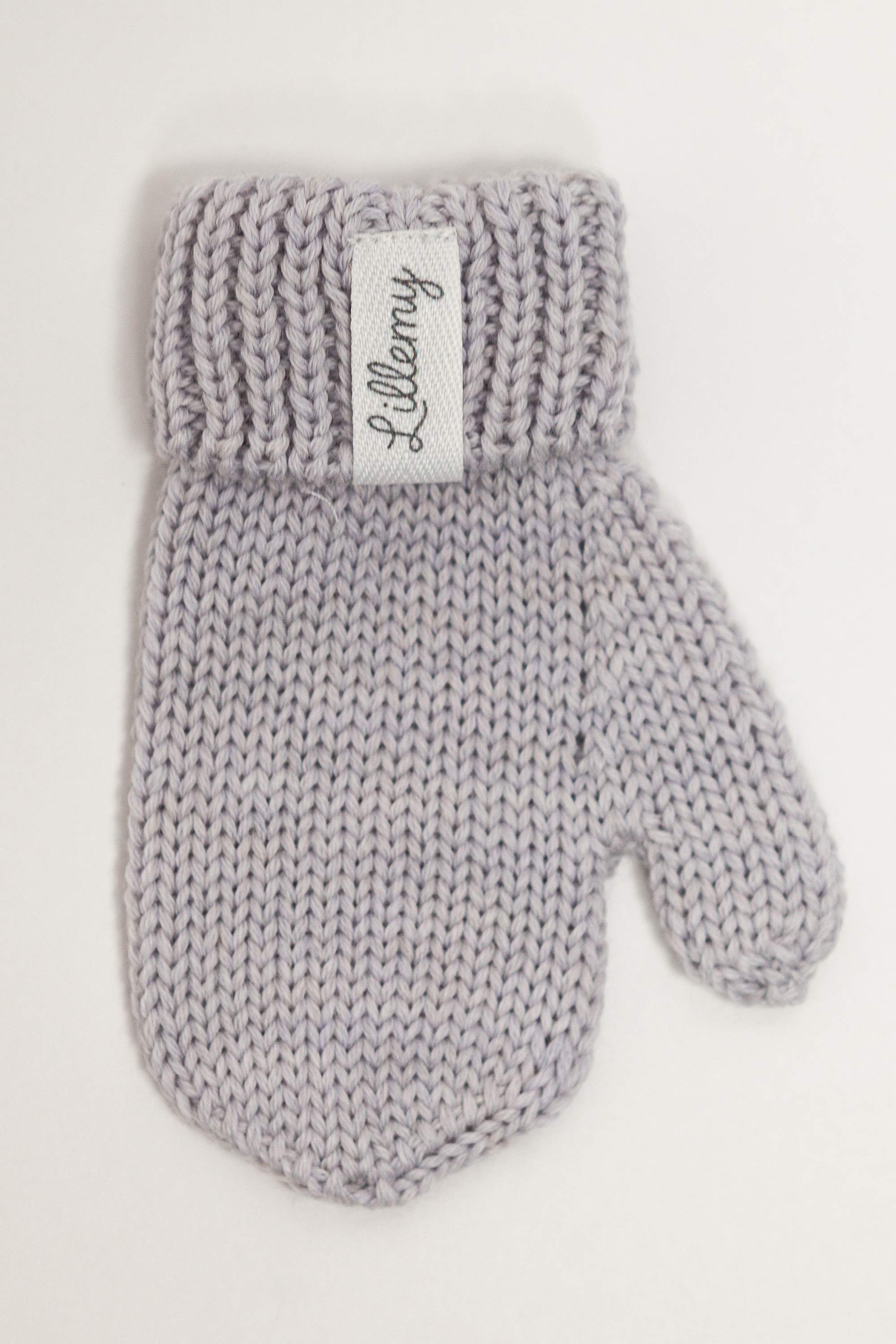 Baby & Kids Merino Wool Mittens - Grey